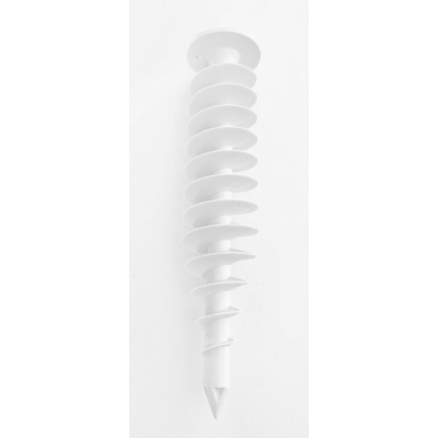 KOŁKI ŚLIMAKI DO STYROPIANU SPIRALNE KOŁEK ŚLIMAK 12 cm 10 szt + BIT