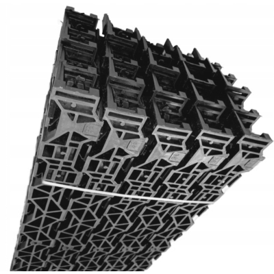 LISTWA DYSTANSOWA POD ZBROJENIE CLICK dystans LISTWY 50 mm 50MB 1m PRO