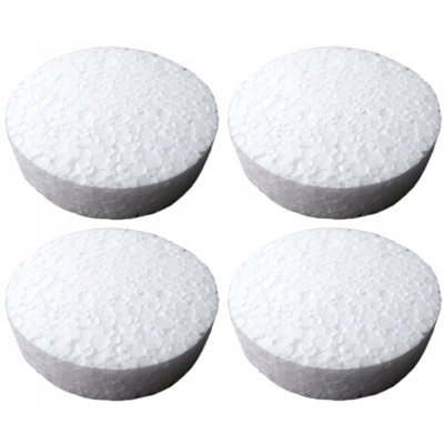 KOŁKI DO STYROPIANU KLIMAS WKRĘT-MET 12 cm + ZAŚLEPKI BIAŁE 200 szt + FREZ