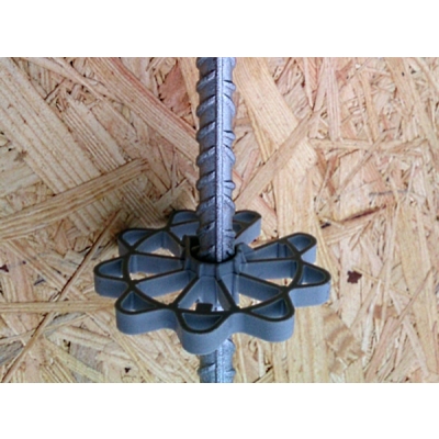 PODKŁADKI DYSTANSOWE 50 mm 250 SZT GWIAZDKI DYSTANS DO ZBROJENIA PODKŁADKA