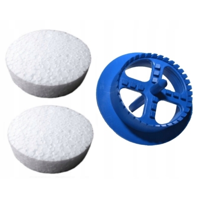 ZAŚLEPKI STYROPIANOWE ZATYCZKI DO STYROPIANU ZAŚLEPKA 400 SZT + FREZ