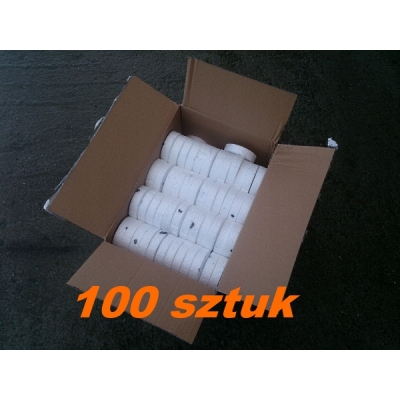 ZAŚLEPKI STYROPIANOWE BIAŁE 67/16mm 300 sztuk