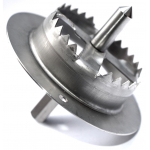 FREZ DO STYROPIANU I WEŁNY METALOWY fi 65mm
